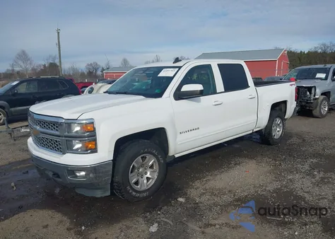 2015 Chevrolet Silverado 1500 1Lt из США, поврежденный, VIN 3GCUKREC6FG505936